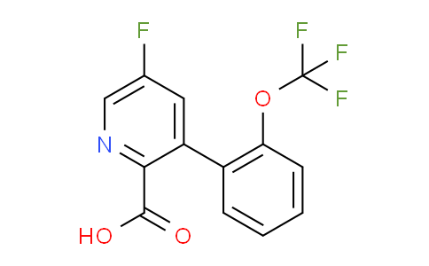 AM79799 | 1261622-70-1 | 5-Fluoro-3-(2-(trifluoromethoxy)phenyl)picolinic acid