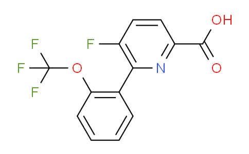 AM79802 | 1261765-86-9 | 5-Fluoro-6-(2-(trifluoromethoxy)phenyl)picolinic acid