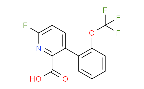 AM79803 | 1261879-74-6 | 6-Fluoro-3-(2-(trifluoromethoxy)phenyl)picolinic acid
