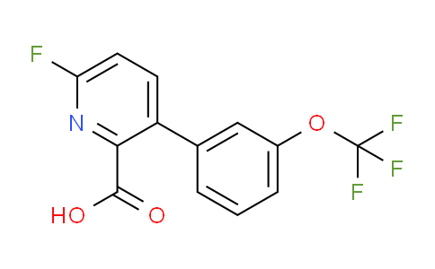 AM79804 | 1261866-95-8 | 6-Fluoro-3-(3-(trifluoromethoxy)phenyl)picolinic acid