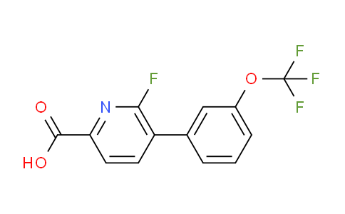 AM79807 | 1261795-23-6 | 6-Fluoro-5-(3-(trifluoromethoxy)phenyl)picolinic acid