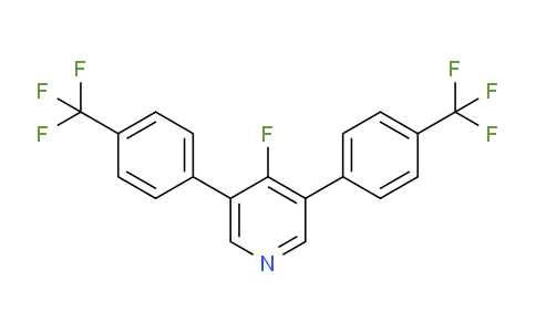 3,5-Bis(4-(trifluoromethyl)phenyl)-4-fluoropyridine