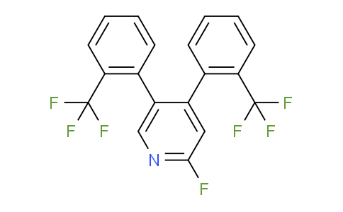 4,5-Bis(2-(trifluoromethyl)phenyl)-2-fluoropyridine
