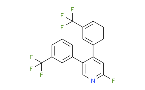 4,5-Bis(3-(trifluoromethyl)phenyl)-2-fluoropyridine