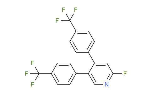 4,5-Bis(4-(trifluoromethyl)phenyl)-2-fluoropyridine