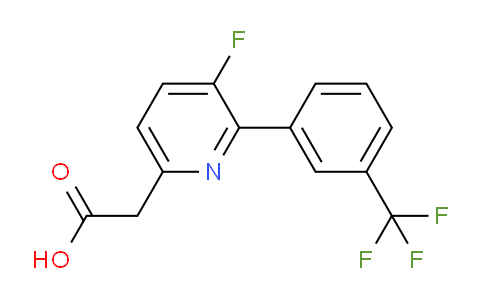 AM79837 | 1261694-63-6 | 3-Fluoro-2-(3-(trifluoromethyl)phenyl)pyridine-6-acetic acid