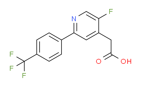 AM79855 | 1261818-87-4 | 5-Fluoro-2-(4-(trifluoromethyl)phenyl)pyridine-4-acetic acid