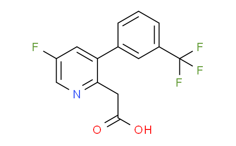 AM79857 | 1261755-14-9 | 5-Fluoro-3-(3-(trifluoromethyl)phenyl)pyridine-2-acetic acid