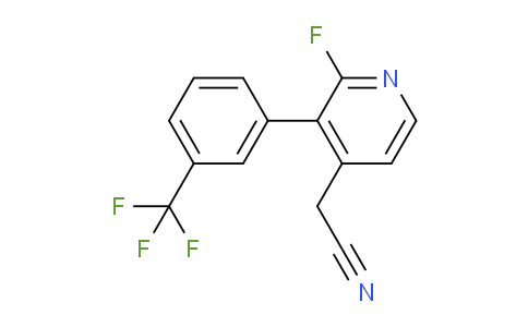 AM79868 | 1261565-54-1 | 2-Fluoro-3-(3-(trifluoromethyl)phenyl)pyridine-4-acetonitrile