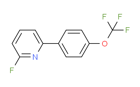 2-Fluoro-6-(4-(trifluoromethoxy)phenyl)pyridine