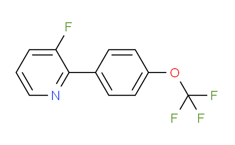3-Fluoro-2-(4-(trifluoromethoxy)phenyl)pyridine