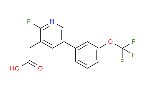 AM79888 | 1261725-50-1 | 2-Fluoro-5-(3-(trifluoromethoxy)phenyl)pyridine-3-acetic acid