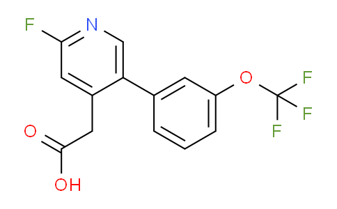 AM79889 | 1261867-21-3 | 2-Fluoro-5-(3-(trifluoromethoxy)phenyl)pyridine-4-acetic acid