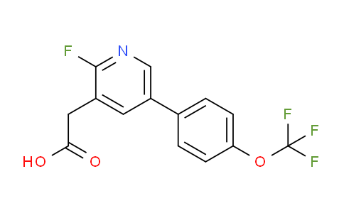 AM79890 | 1261832-19-2 | 2-Fluoro-5-(4-(trifluoromethoxy)phenyl)pyridine-3-acetic acid