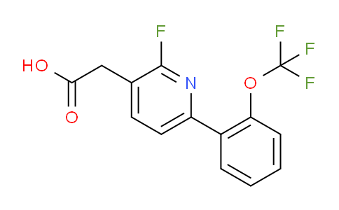 AM79892 | 1261766-04-4 | 2-Fluoro-6-(2-(trifluoromethoxy)phenyl)pyridine-3-acetic acid