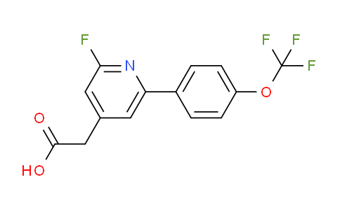AM79897 | 1261795-46-3 | 2-Fluoro-6-(4-(trifluoromethoxy)phenyl)pyridine-4-acetic acid