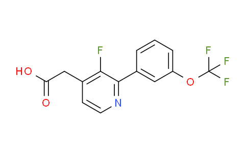 AM79901 | 1261577-07-4 | 3-Fluoro-2-(3-(trifluoromethoxy)phenyl)pyridine-4-acetic acid