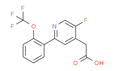 AM79917 | 1261838-57-6 | 5-Fluoro-2-(2-(trifluoromethoxy)phenyl)pyridine-4-acetic acid