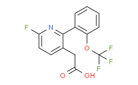 AM79925 | 1261725-62-5 | 6-Fluoro-2-(2-(trifluoromethoxy)phenyl)pyridine-3-acetic acid
