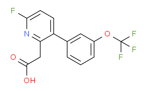 AM79929 | 1261779-38-7 | 6-Fluoro-3-(3-(trifluoromethoxy)phenyl)pyridine-2-acetic acid