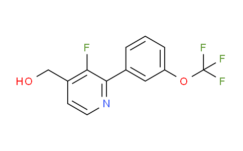3-Fluoro-2-(3-(trifluoromethoxy)phenyl)pyridine-4-methanol