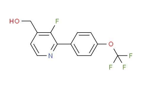 3-Fluoro-2-(4-(trifluoromethoxy)phenyl)pyridine-4-methanol