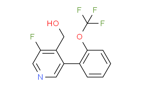 AM79962 | 1261656-44-3 | 3-Fluoro-5-(2-(trifluoromethoxy)phenyl)pyridine-4-methanol
