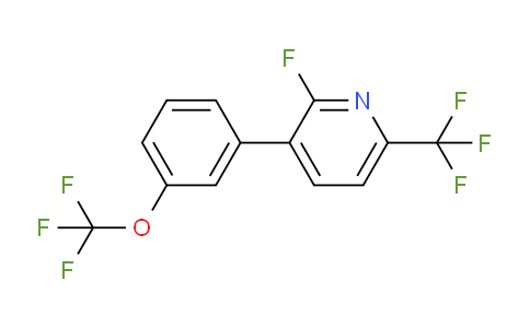 AM79990 | 1261655-82-6 | 2-Fluoro-3-(3-(trifluoromethoxy)phenyl)-6-(trifluoromethyl)pyridine