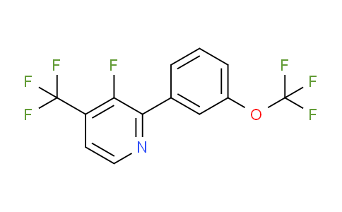 3-Fluoro-2-(3-(trifluoromethoxy)phenyl)-4-(trifluoromethyl)pyridine
