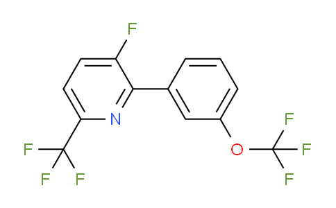 AM80008 | 1261867-39-3 | 3-Fluoro-2-(3-(trifluoromethoxy)phenyl)-6-(trifluoromethyl)pyridine