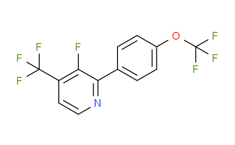 3-Fluoro-2-(4-(trifluoromethoxy)phenyl)-4-(trifluoromethyl)pyridine