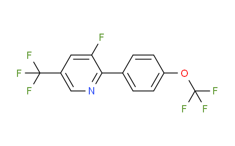 AM80010 | 1261592-86-2 | 3-Fluoro-2-(4-(trifluoromethoxy)phenyl)-5-(trifluoromethyl)pyridine