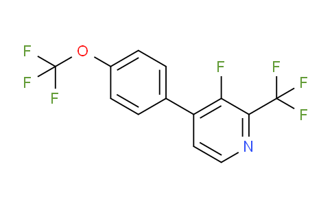 AM80014 | 1261855-63-3 | 3-Fluoro-4-(4-(trifluoromethoxy)phenyl)-2-(trifluoromethyl)pyridine