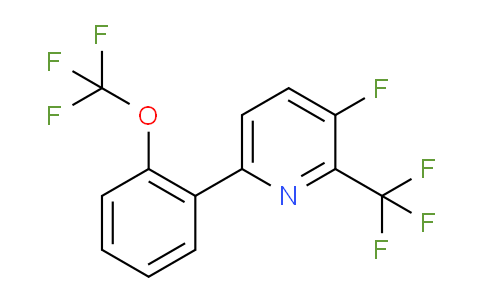 AM80015 | 1261463-87-9 | 3-Fluoro-6-(2-(trifluoromethoxy)phenyl)-2-(trifluoromethyl)pyridine
