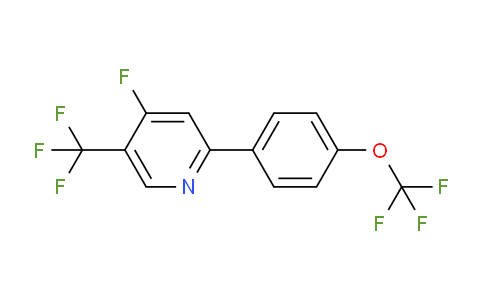 AM80025 | 1261450-22-9 | 4-Fluoro-2-(4-(trifluoromethoxy)phenyl)-5-(trifluoromethyl)pyridine