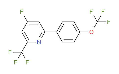 AM80026 | 1261832-61-4 | 4-Fluoro-2-(4-(trifluoromethoxy)phenyl)-6-(trifluoromethyl)pyridine