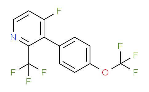 AM80029 | 1261577-48-3 | 4-Fluoro-3-(4-(trifluoromethoxy)phenyl)-2-(trifluoromethyl)pyridine