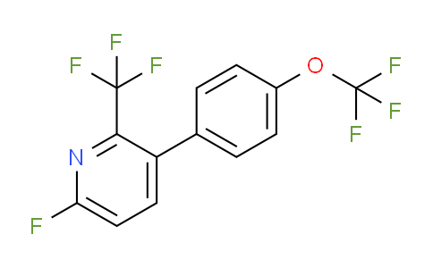 AM80032 | 1261450-24-1 | 6-Fluoro-3-(4-(trifluoromethoxy)phenyl)-2-(trifluoromethyl)pyridine