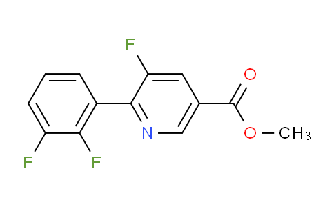 AM80044 | 1261842-59-4 | Methyl 6-(2,3-difluorophenyl)-5-fluoronicotinate