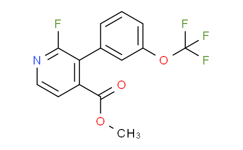 AM80052 | 1261798-04-2 | Methyl 2-fluoro-3-(3-(trifluoromethoxy)phenyl)isonicotinate