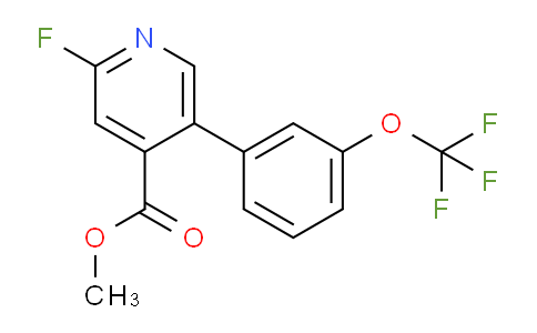 AM80055 | 1261833-00-4 | Methyl 2-fluoro-5-(3-(trifluoromethoxy)phenyl)isonicotinate