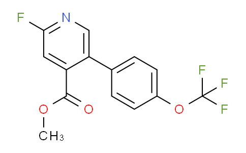 AM80056 | 1261616-76-5 | Methyl 2-fluoro-5-(4-(trifluoromethoxy)phenyl)isonicotinate