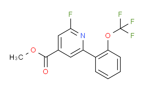 AM80057 | 1261855-10-0 | Methyl 2-fluoro-6-(2-(trifluoromethoxy)phenyl)isonicotinate