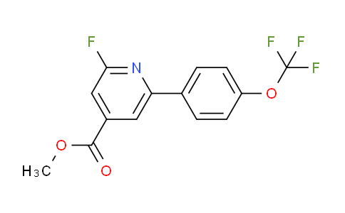 AM80059 | 1261559-74-3 | Methyl 2-fluoro-6-(4-(trifluoromethoxy)phenyl)isonicotinate