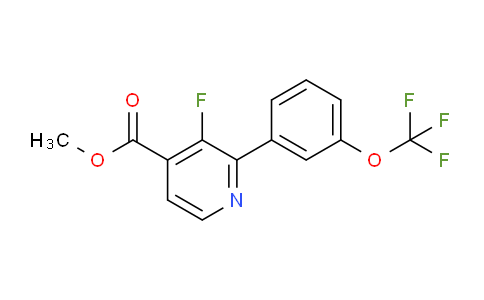 AM80061 | 1261744-18-6 | Methyl 3-fluoro-2-(3-(trifluoromethoxy)phenyl)isonicotinate