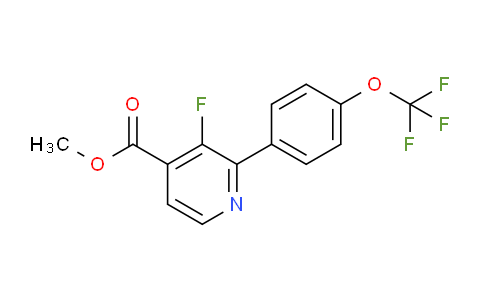 AM80062 | 1261767-20-7 | Methyl 3-fluoro-2-(4-(trifluoromethoxy)phenyl)isonicotinate