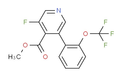 AM80063 | 1261663-48-2 | Methyl 3-fluoro-5-(2-(trifluoromethoxy)phenyl)isonicotinate