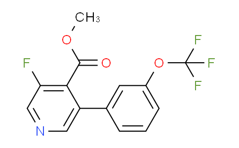 AM80064 | 1261842-80-1 | Methyl 3-fluoro-5-(3-(trifluoromethoxy)phenyl)isonicotinate