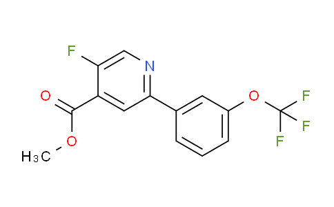 AM80067 | 1261656-89-6 | Methyl 5-fluoro-2-(3-(trifluoromethoxy)phenyl)isonicotinate