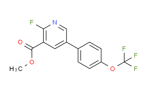 AM80071 | 1261559-91-4 | Methyl 2-fluoro-5-(4-(trifluoromethoxy)phenyl)nicotinate